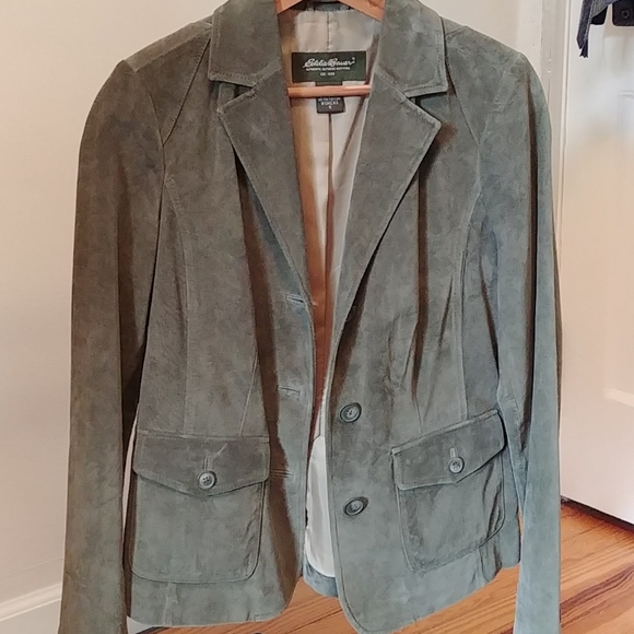 Eddie Bauer Jackets & Blazers - Eddie Bauer suede blazer